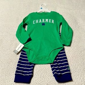 Carter’s Boys “Charmer” 2-Piece Outfit, NEW, Size 24 Months